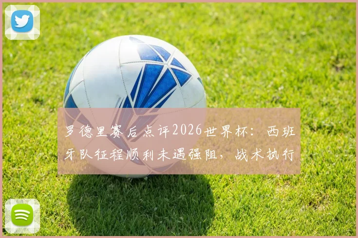 罗德里赛后点评2026世界杯：西班牙队征程顺利未遇强阻，战术执行堪称完美表现